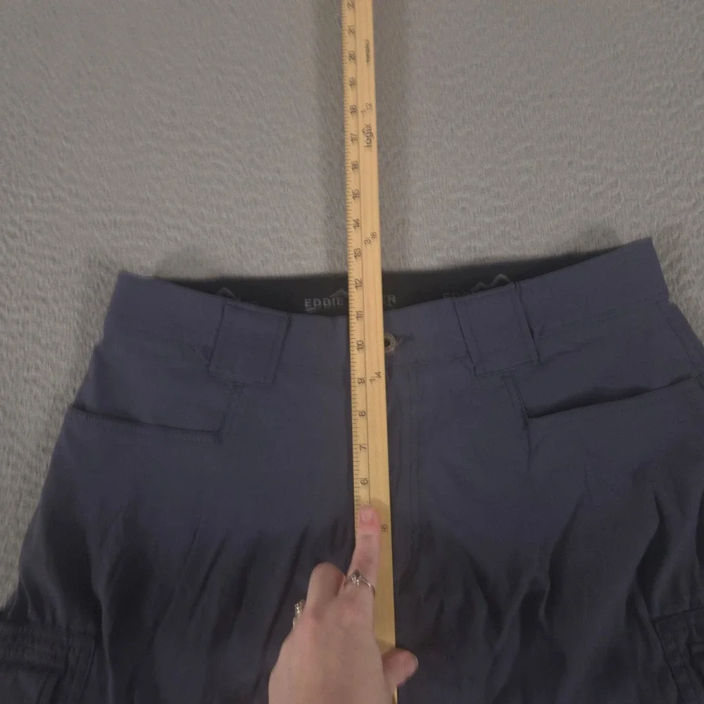 Eddie Bauer Shorts Mens 34 Guide Pro Cargo Nylon Spandex Stretch First Ascent